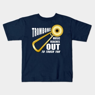 Trombone Reaches Out Kids T-Shirt